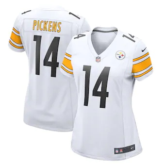 womens nike george pickens white pittsburgh steelers game p